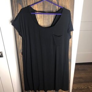 Black swing dress